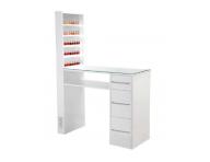 Manikrny stolk Hairway s priestrannm bonm boxom - biely