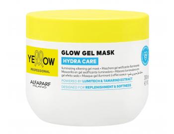 Rozjas�uj�ca hydrata�n� g�lov� maska ​​pre vlasy bez lesku Yellow Professional Hydra Care Glow Gel Mask - 300 ml