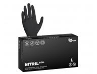 Nitrilov rukavice Espeon Nitril Ideal - 100 ks, ierne, vekos L