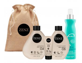 Darekov sada pre objem jemnch a normlnych vlasov Zenz Sweet Sense + kondicionr Malibu C zadarmo