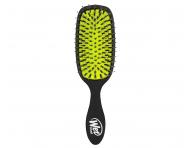 Kefa na rozesvanie vlasov s nylonovmi a diviami tetinami Wet Brush Shine Enhancer - ierna