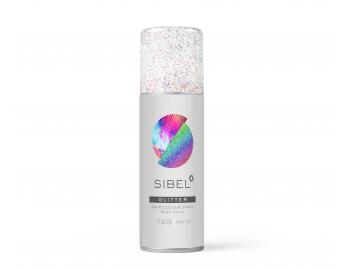 Farebný sprej na vlasy Sibel Hair Colour - farebné trblietky