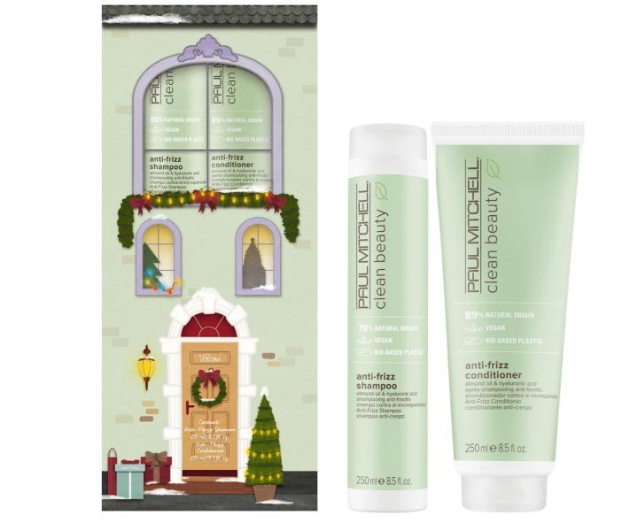 Sada pre nepoddajn vlasy Paul Mitchell Clean Beauty Anti-Frizz Duo