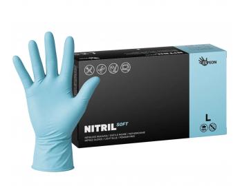 Nitrilov� rukavice Espeon Nitril Soft - 100 ks, modr�, ve�kos� L