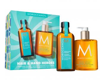 Dar�ekov� sada olejovej starostlivosti Moroccanoil Treatment Hair & Hand Heroes + tekut� mydlo na ruky Moroccanoil zadarmo