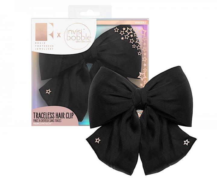 Ozdobn� �pir�lov� sponka do vlasov s ma��ou Invisibobble Waver Plus Bow Please
