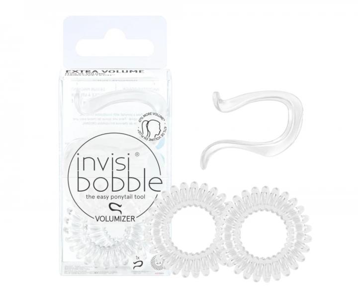 Sada doplnkov do vlasov pre objemnej�� cop Invisibobble Volumizer Crystal Clear