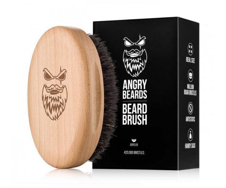 Dreven� kefa na f�zy Angry Beards Gentler - 103 x 63 mm