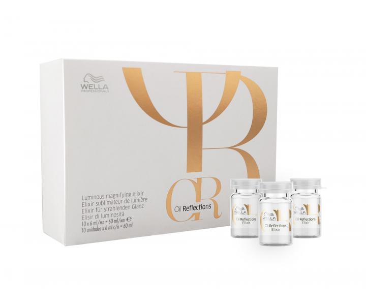 S�rum pro lesk a hebkost vlas� Wella Oil Reflections Luminous Magnifying Elixir - 10 x 6 ml