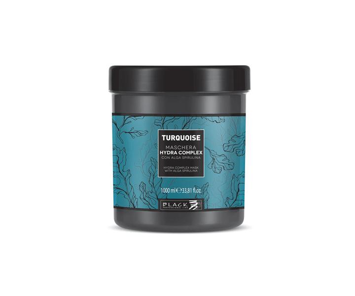 Maska pre jemn a unaven vlasy Black Turquoise Hydra Complex - 1000 ml
