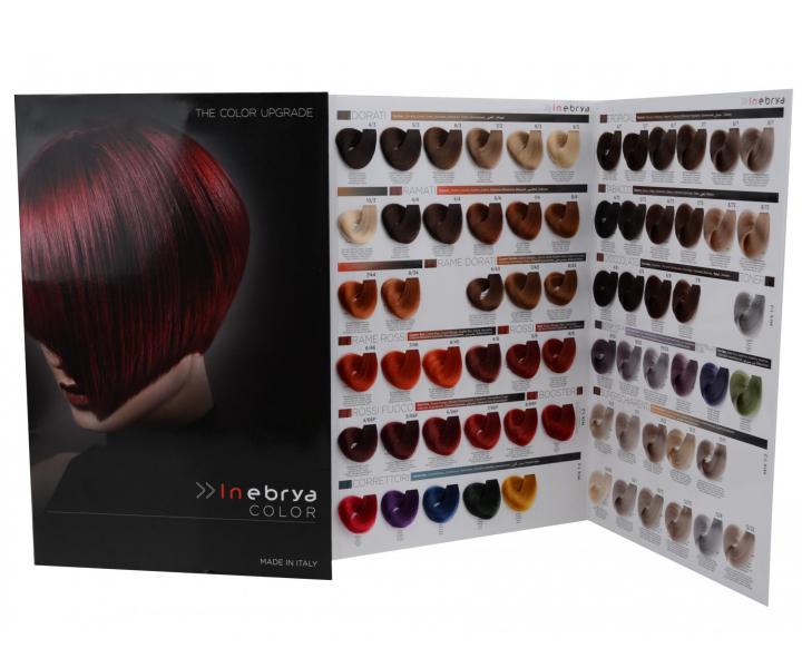 Vlasov vzorkovnk farieb Inebrya - Color, Bionic