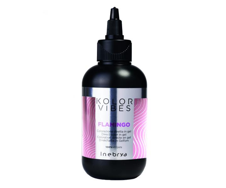 Semi-permanentn� farba na vlasy Inebrya Kolor Vibes 150 ml - Flamingo