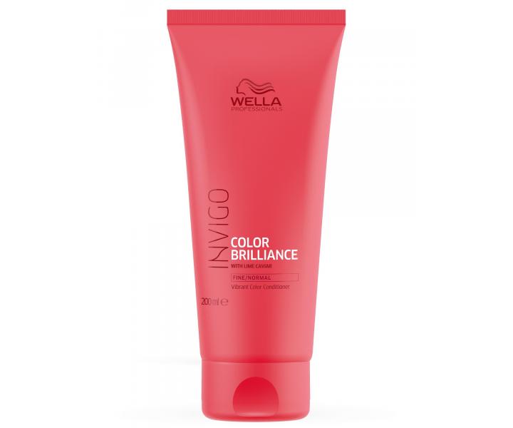Starostlivos� pre jemn� a� norm�lne farben� vlasy Wella Invigo Color Brilliance Fine/Normal - 200 ml