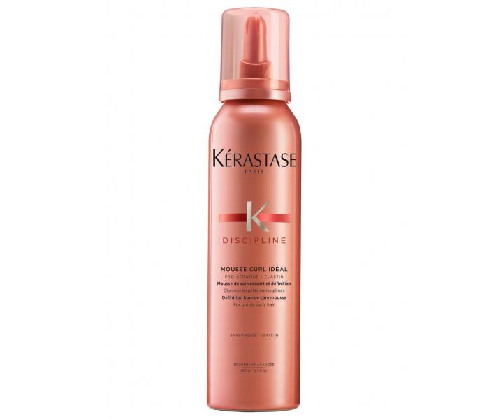 Penov� starostlivos� pre nepoddajn� vlasy K�rastase Discipline Mousse Curl Id�al - 150 ml
