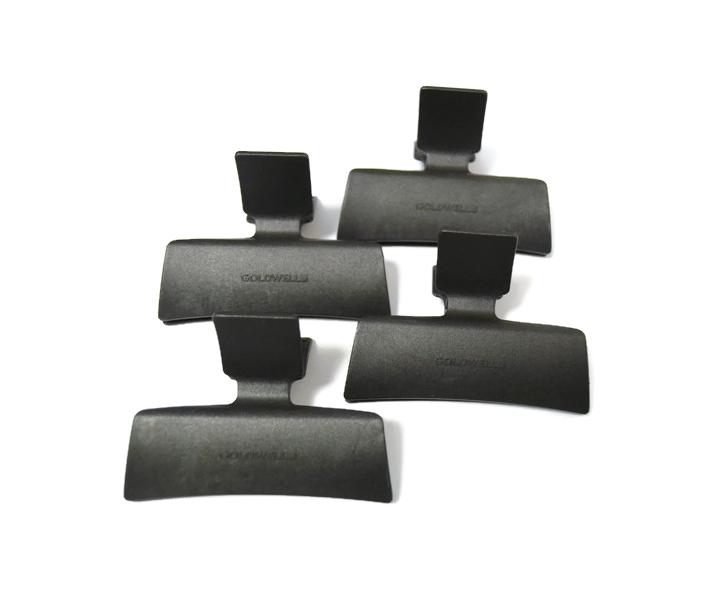 Kaderncke klipsy do vlasov Goldwell Butterfly - ierne, 4 ks