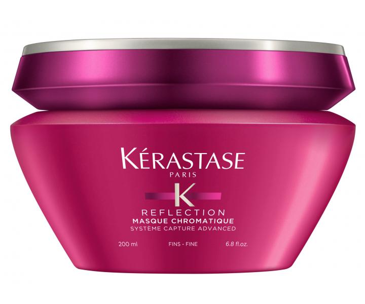 Maska pre ochranu farby jemnch vlasov Krastase Chromatique - 200 ml