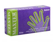 Latexov rukavice pre kadernkov Maxter 100 ks - M