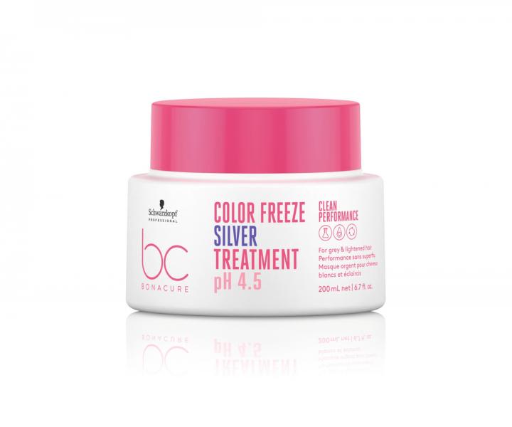Kra na neutralizciu ltch tnov Schwarzkopf Professional BC Bonacure Color Freeze Silver - 200 ml