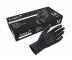 Latexov rukavice pre kadernkov Sibel Black Pro 20 ks - M