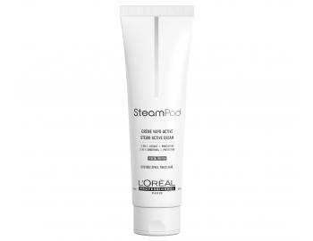 Vlasová kozmetika L’Oréal Professionnel SteamPod - termoochranný a vyhladzujúci krém pre husté vlasy - 150 ml