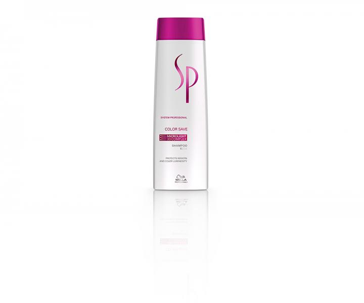 Ošetrujúci šampón pre farbené vlasy Wella Professionals SP Color Save Shampoo - 250 ml