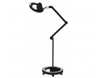 Zv��ovacia lupa s LED lampou na stojane aj s uchyten�m na st�l Weelko Mega+ Black - 5 dioptri�