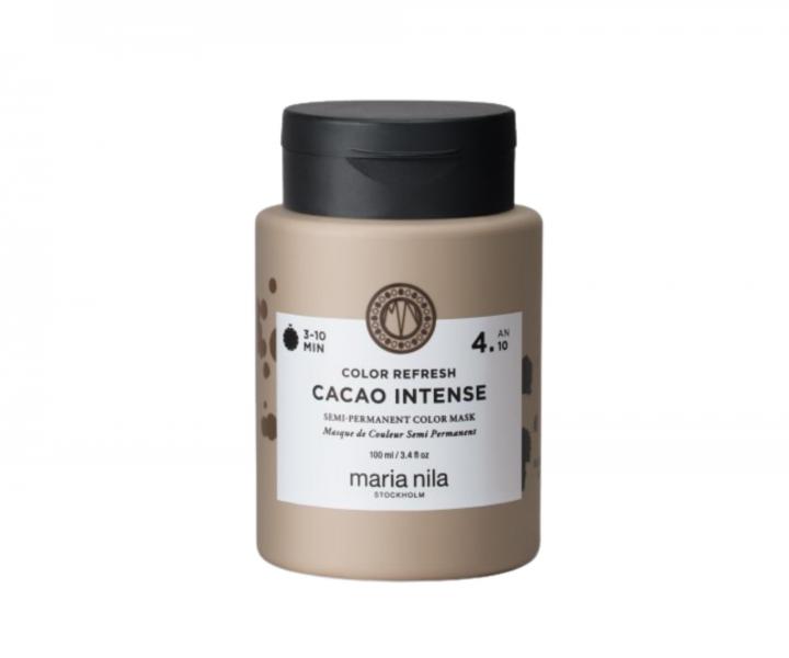 Maska na o�ivenie farby vlasov Maria Nila Colour Refresh Cacao Intense - tmavo hned�, 100 ml