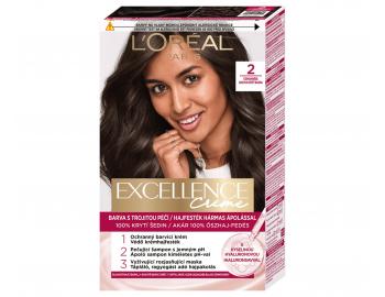 Permanentn� farba Lor�al Excellence Creme - 2 �iernohned�