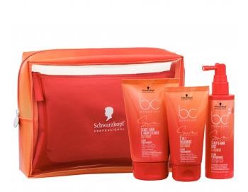 Cestovn� sada pre vlasy nam�han� slnkom Schwarzkopf Professional BC Bonacure Sun Protect + 2 kozmetick� ta�ky zadarmo