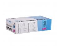 Jednorazov nitrilov rukavice Batist Flower Smart XS - 100 ks, modr