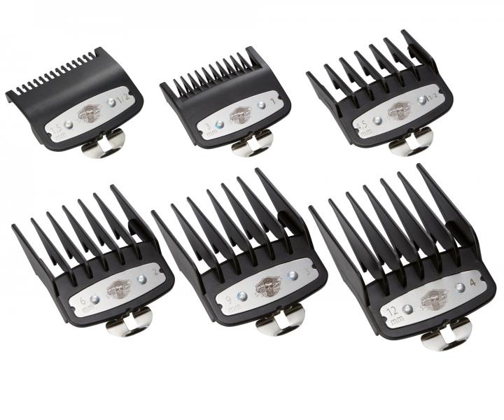 Sada nstavcov pre strihacie strojeky Captain Cook - 6 ks