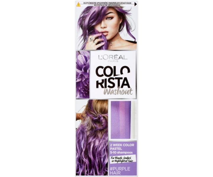 Vym�vaj�ci sa farba Lor�al Colorist Washout Purple Hair - fialov�