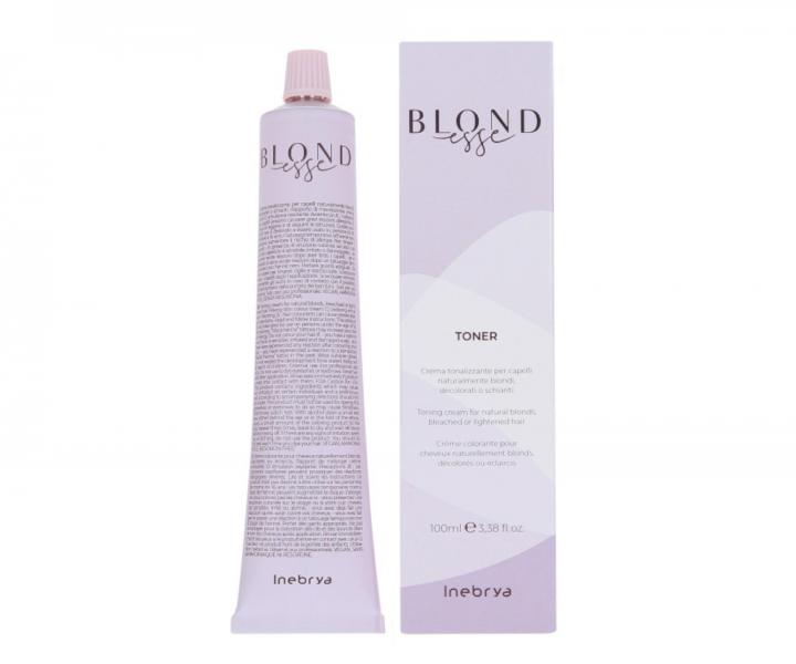 Tnovac krm na blond a odfarben vlasy Inebrya Blondesse Toner 100 ml - platinov