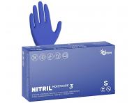 Nitrilov rukavice s hydratciou Espeon Nitril Moistcare 3 - 100 ks, tmavo modr