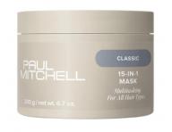 H�bkovo vy�ivuj�ca a hydrata�n� maska ​​Paul Mitchell Classic 15-In-1 Mask - 200 g