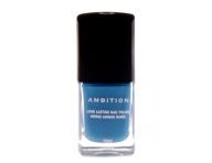 Dlhotrvaj�ci lak na nechty Ambition Cosmo Blue, modr� - 10 ml (bonus)