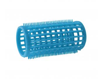 Plastové natáčky na vlasy s ihlami Bellazi - pr. 30 mm, 6 ks, modré