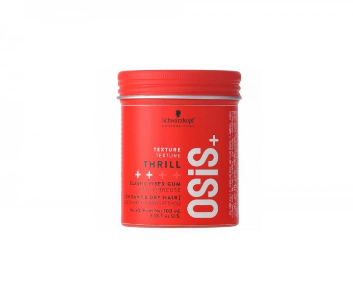 Stylingov elastick vlknit guma so strednou fixciou Schwarzkopf Professional Osis+ Thrill - 100 ml