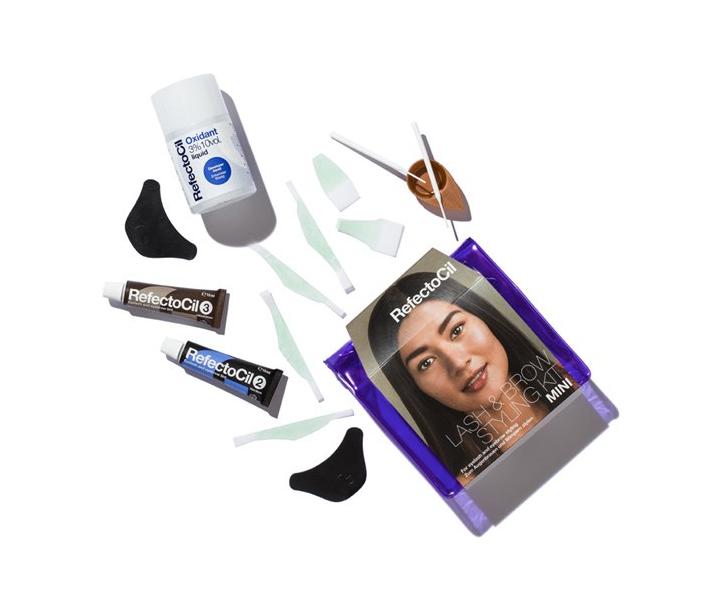 �tartovac� set farieb na riasy a obo�ie RefectoCil Mini