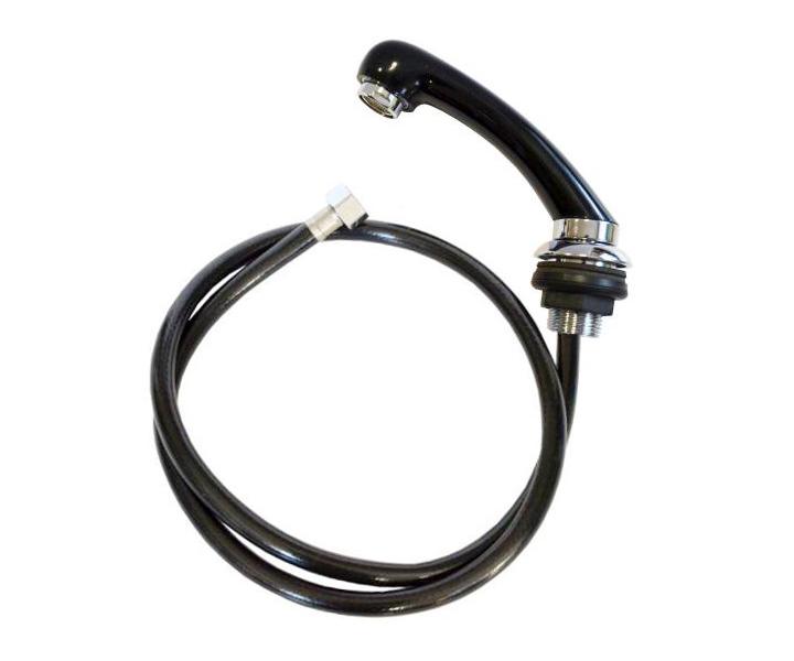 Nhradn spka s plastovou hadicou pre umvac box Hairway - ierna