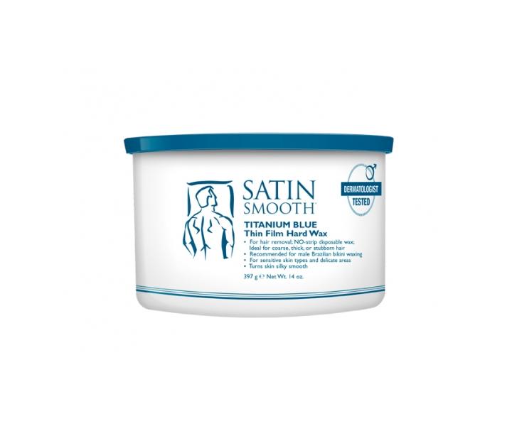 Satin Smooth depila�n� vosk pre mu�ov azul�n, vitam�n E - 397 g