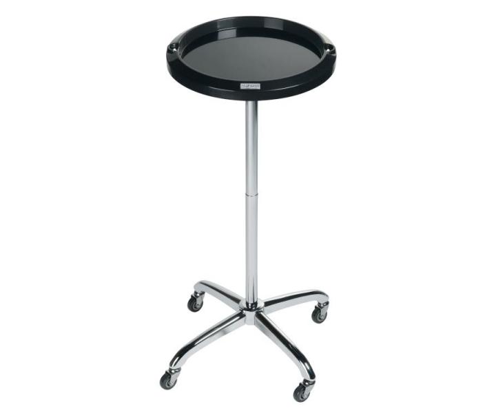 Kadern�cky odkladac� stol�k Sibel Escort - �ierny, okr�hly