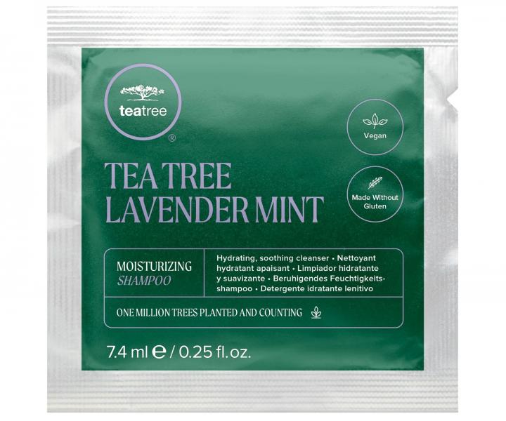 ampn pre such vlasy Paul Mitchell Tea Tree Lavender Mint Moisturizing Shampoo - 7,4 ml