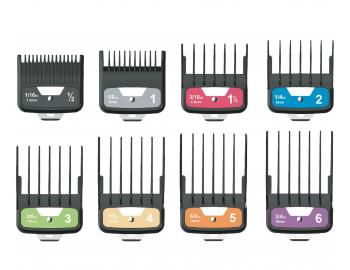 Sada nhradnch nadstavcov s kovovou sponou pre strihacie strojeky Kiepe - 8 ks