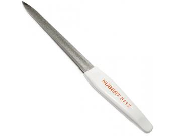 Zafírový špicatý pilník Hairway "7R", biely - 177 mm