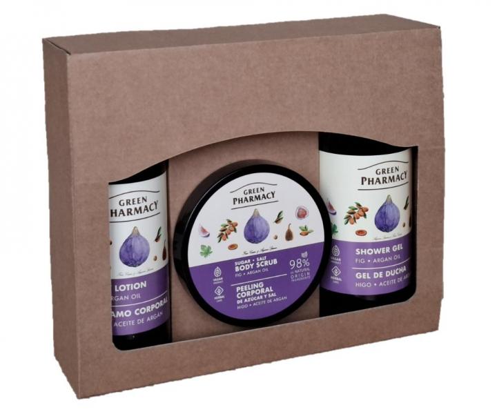 Dar�ekov� sada pre starostlivos� o telo s figou a arganov�m olejom Green Pharmacy