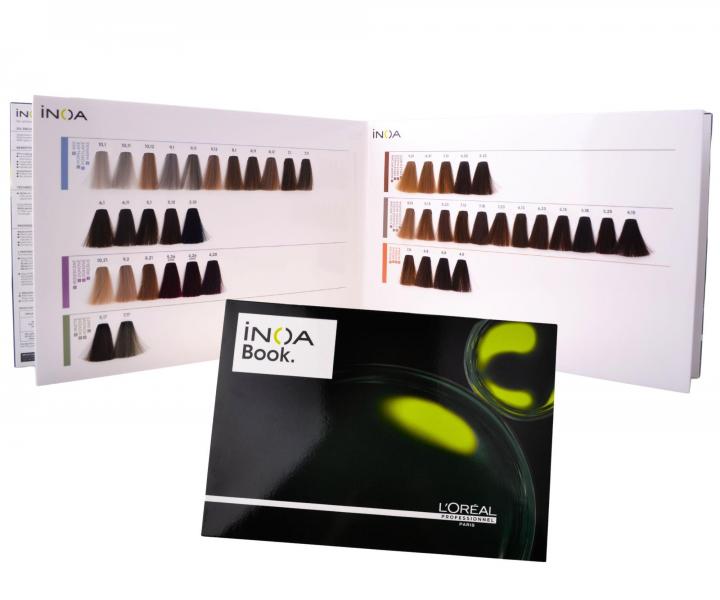 Vlasov� vzorkovn�k farieb Lor�al Professionnel iNOA