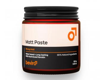 Zmatňujúci pasta na vlasy so silnou fixáciou Beviro Matt Paste Strong Hold - 100 g