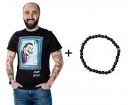 Triko s krtkym rukvom Crazy Scissors Salvador Dal - ierne, XL + nramok Loral Preciosa zadarmo