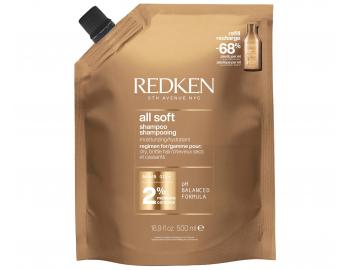 Vyivujci ampn pre such a krehk vlasy Redken All Soft - 500 ml, nhradn npl